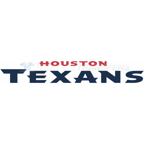 Houston Texans Iron-on Stickers (Heat Transfers)NO.532